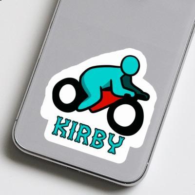 Motorradfahrer Sticker Kirby Image