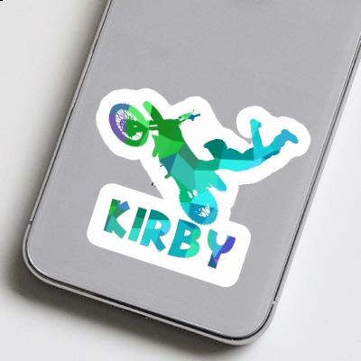 Autocollant Motocrossiste Kirby Gift package Image