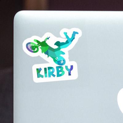 Kirby Sticker Motocross-Fahrer Image