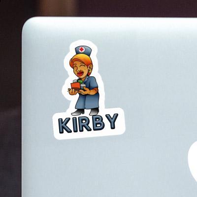 Kirby Sticker Nurse Image