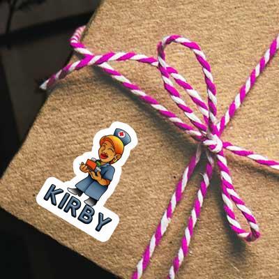 Kirby Sticker Nurse Gift package Image