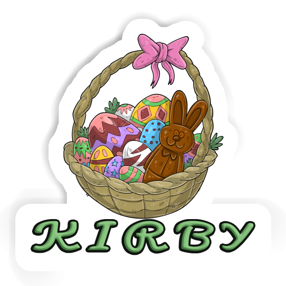 Sticker Kirby Easter basket Image