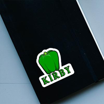 Kirby Sticker Pepper Notebook Image