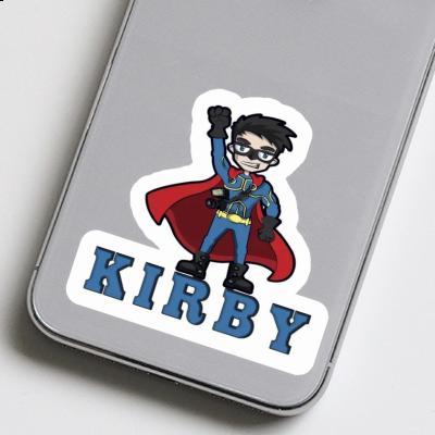 Kirby Sticker Photographer Laptop Image