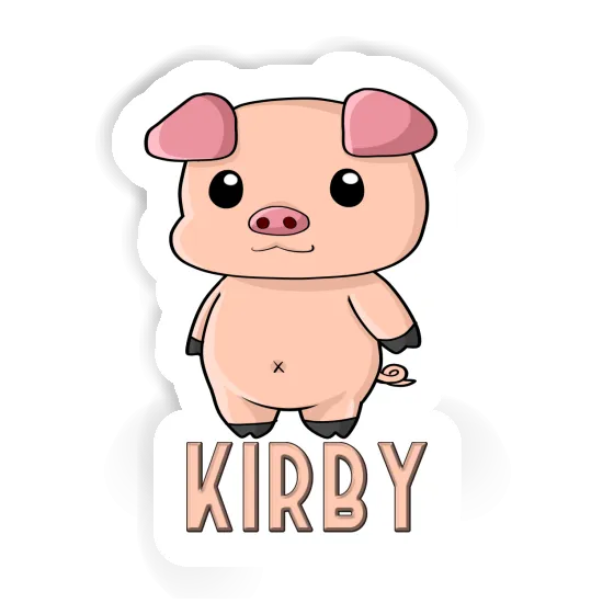 Piglet Sticker Kirby Notebook Image