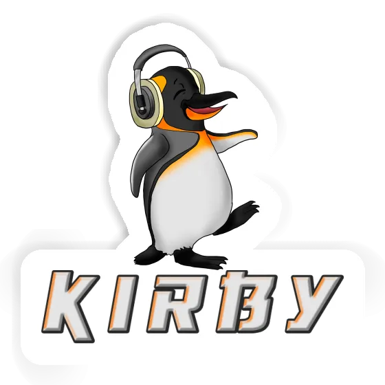 Kirby Sticker Music Penguin Image