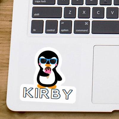 Ice Cream Penguin Sticker Kirby Notebook Image