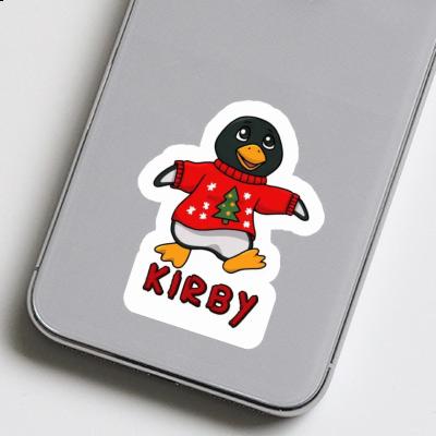 Autocollant Pingouin de Noël Kirby Gift package Image