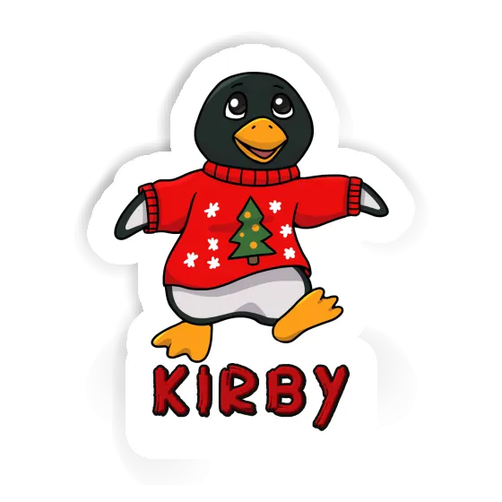 Kirby Sticker Penguin Notebook Image