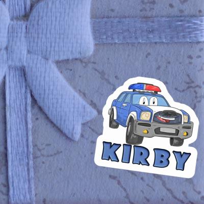 Kirby Aufkleber Polizeiauto Gift package Image