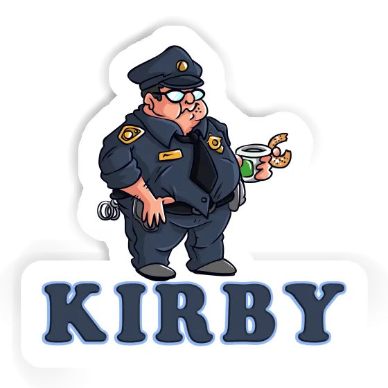 Police Officer Sticker Kirby Gift package Image