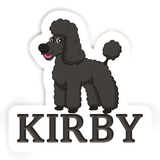 Sticker Kirby Poodle Notebook Image