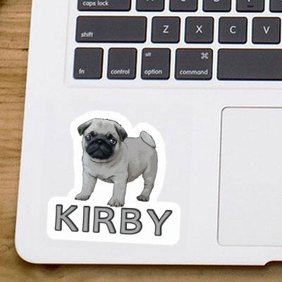 Kirby Sticker Pug Notebook Image