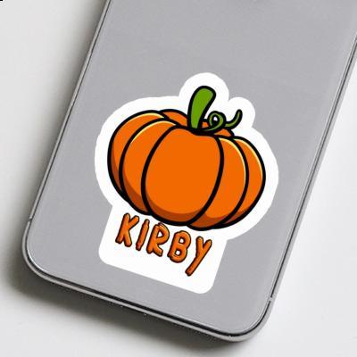 Sticker Pumpkin Kirby Notebook Image