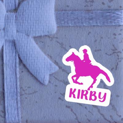 Horse Rider Sticker Kirby Notebook Image