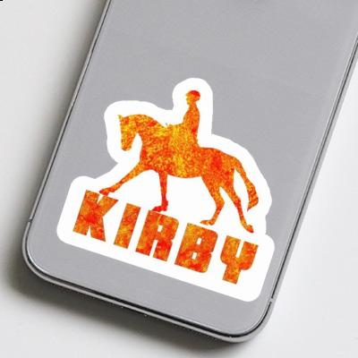 Kirby Sticker Horse Rider Notebook Image