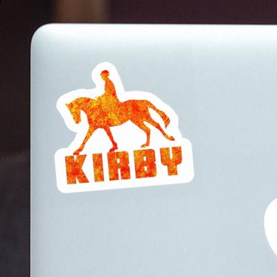 Kirby Sticker Horse Rider Image