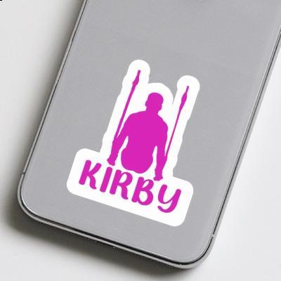 Sticker Kirby Ring gymnast Laptop Image