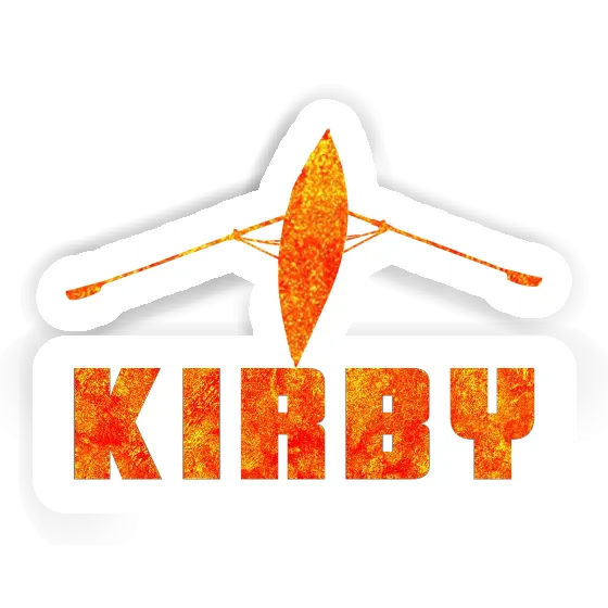 Ruderboot Sticker Kirby Laptop Image