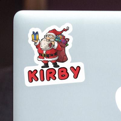 Sticker Santa Claus Kirby Notebook Image