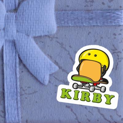 Autocollant Œuf de skateboard Kirby Gift package Image