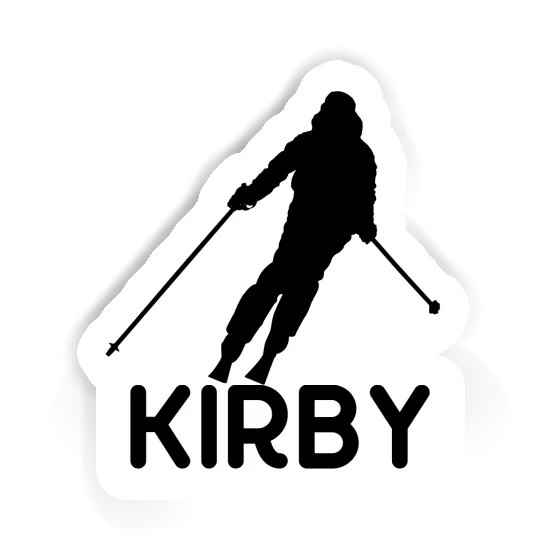 Sticker Kirby Skier Gift package Image