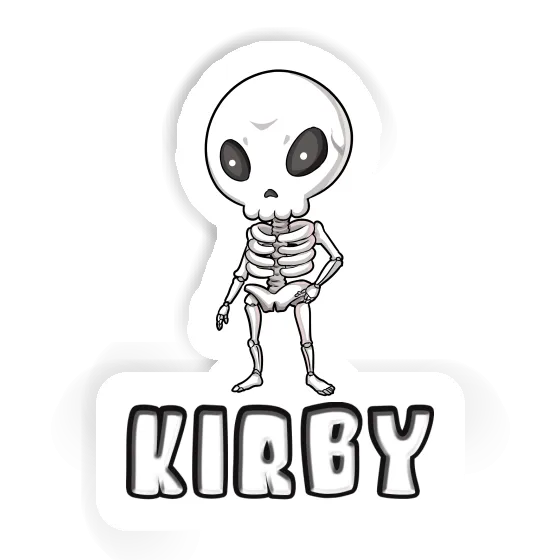 Sticker Kirby Skeleton Image