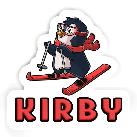 Autocollant Kirby Skieuse Image