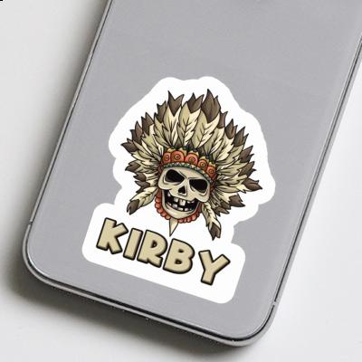 Kirby Sticker Totenkopf Image