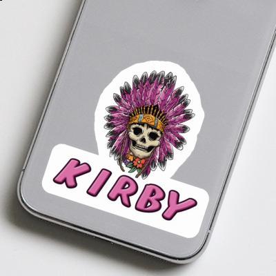 Sticker Kirby Womens Skull Gift package Image