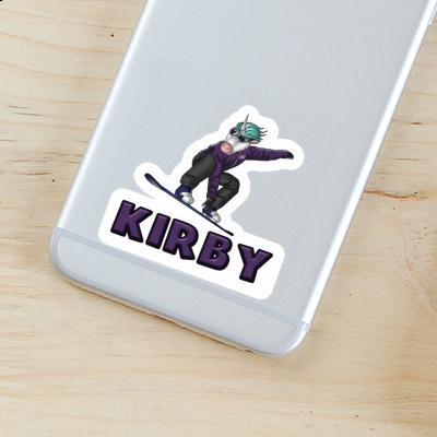 Autocollant Snowboardeuse Kirby Gift package Image