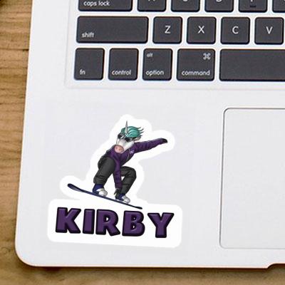 Autocollant Snowboardeuse Kirby Gift package Image