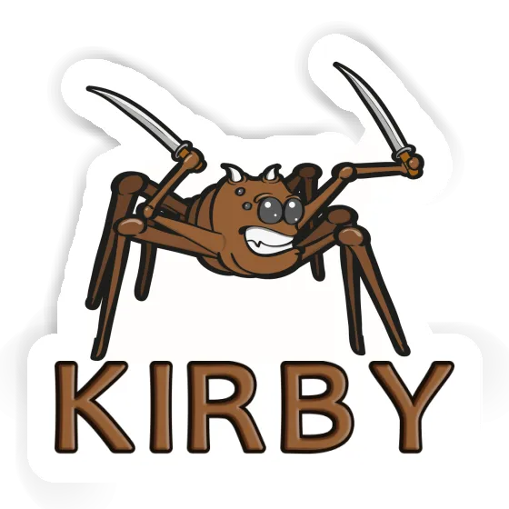 Spider Sticker Kirby Notebook Image