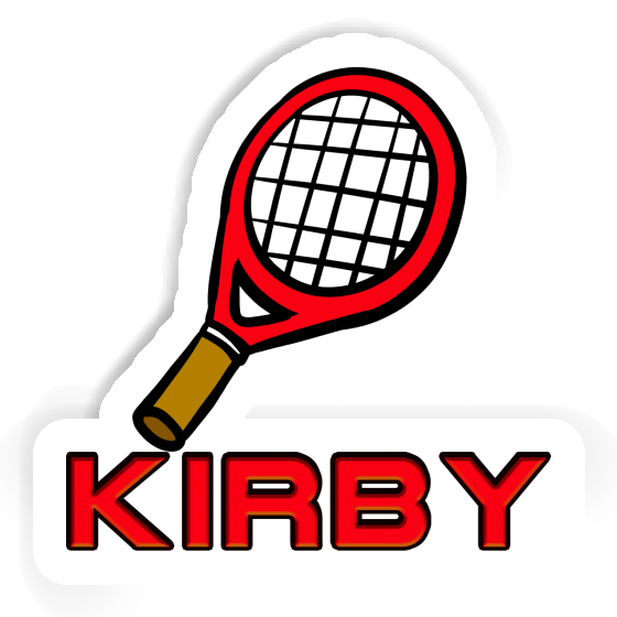 Racket Sticker Kirby Notebook Image