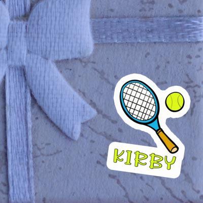 Kirby Sticker Tennis Racket Image