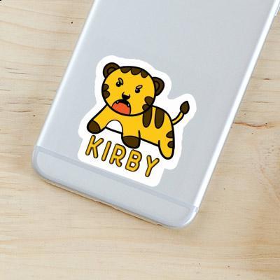 Kirby Sticker Baby Tiger Notebook Image