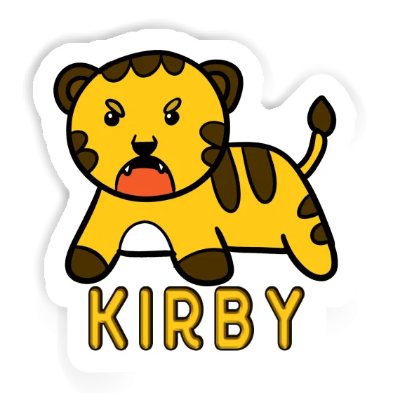 Kirby Sticker Baby Tiger Gift package Image