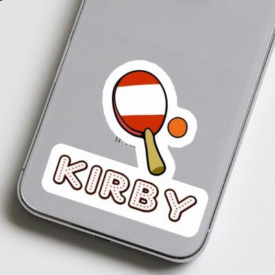 Table Tennis Paddle Sticker Kirby Image