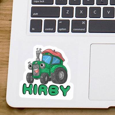 Sticker Tractor Kirby Notebook Image