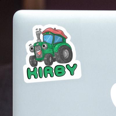 Sticker Tractor Kirby Notebook Image