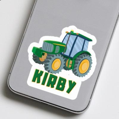 Kirby Sticker Tractor Notebook Image