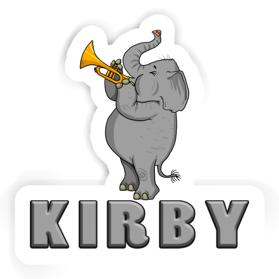 Sticker Kirby Elephant Gift package Image