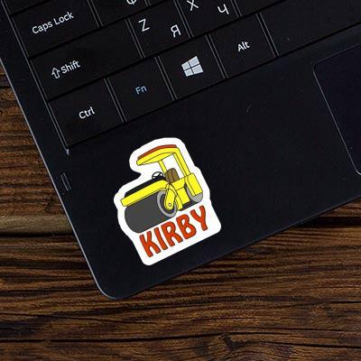 Kirby Sticker Roller Laptop Image