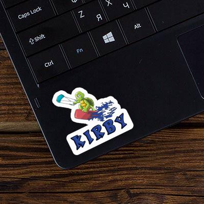 Autocollant Kirby Kiter Laptop Image