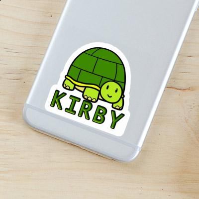 Kirby Aufkleber Schildkröte Gift package Image