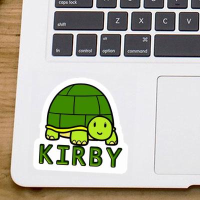 Kirby Aufkleber Schildkröte Notebook Image