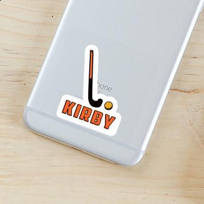 Sticker Kirby Floorball Stick Laptop Image