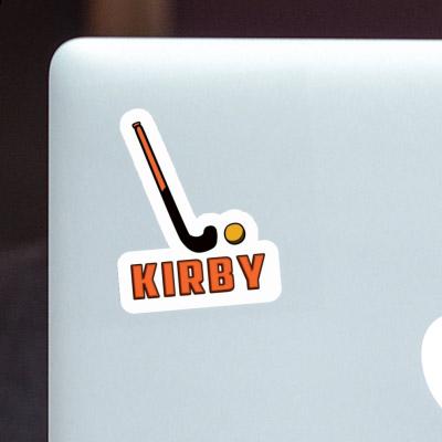 Sticker Kirby Floorball Stick Notebook Image