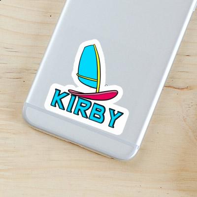 Kirby Sticker Windsurf Board Laptop Image