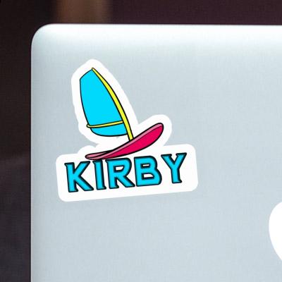 Kirby Sticker Windsurf Board Notebook Image